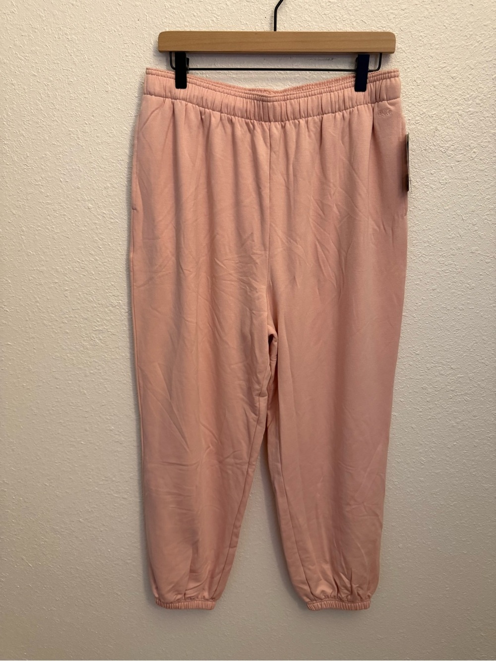 DSG Soft Blush Pink Elastic Waist Jogger Pants